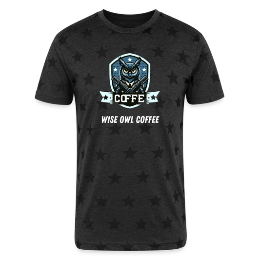 shirt layered - charcoal star 
