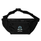 Large Crossbody Hip Bag - black
