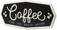 Coffee Farmhouse Wood Wall Decor - Cute Coffee Sign for Kitchen, Office or Coffee Station - Coffee for the Daily Grind