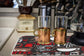 Coffee Brown Pattern Microfiber Coffee Mat Machine Washable for Coffee Station